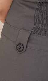モデル：163cm（着用サイズ：FREE　着用カラー：GRY）