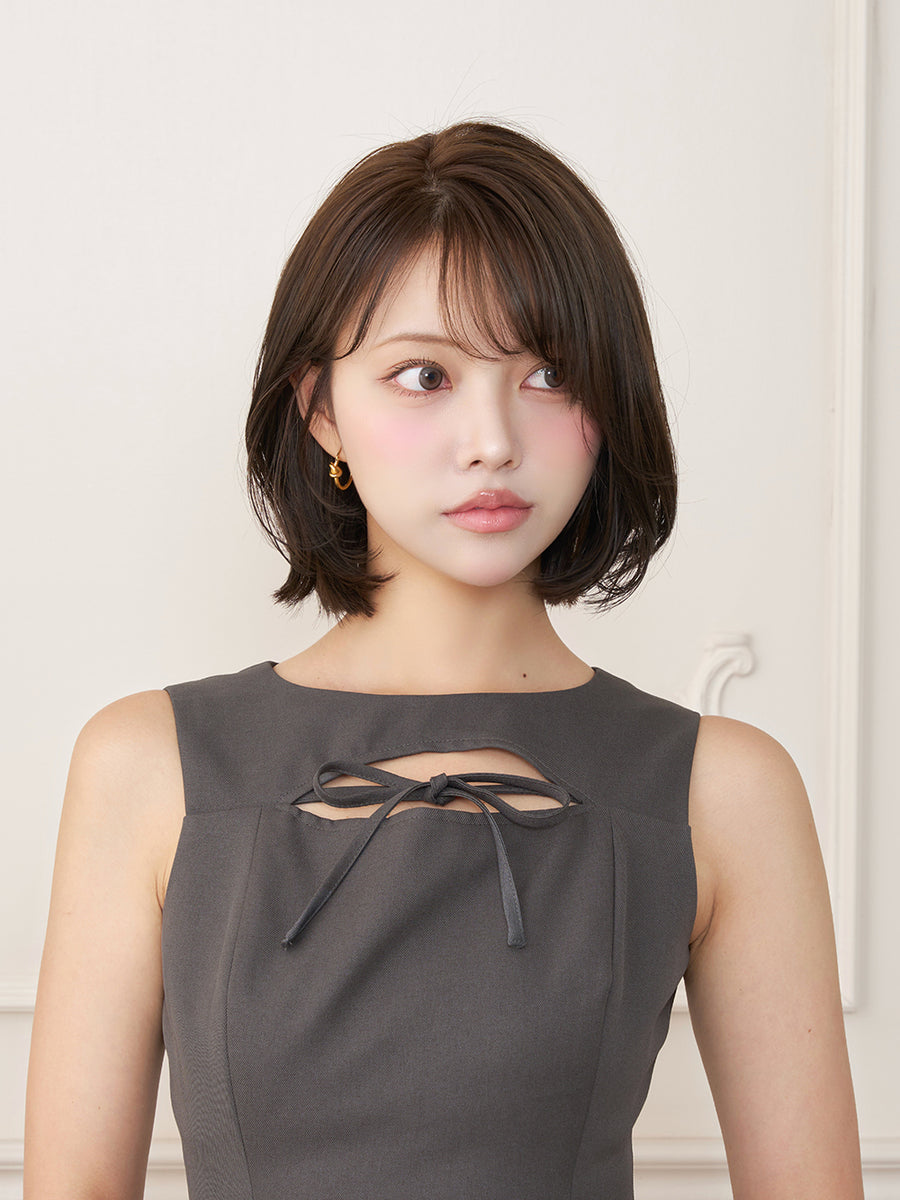 モデル：163cm（着用サイズ：FREE　着用カラー：GRY）