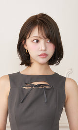 モデル：163cm（着用サイズ：FREE　着用カラー：GRY）