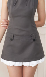 モデル：163cm（着用サイズ：FREE　着用カラー：GRY）