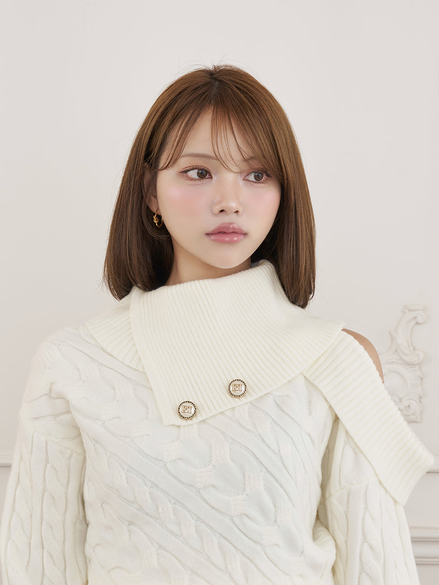 モデル：163cm（着用サイズ：FREE　着用カラー：WHT）