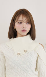 モデル：163cm（着用サイズ：FREE　着用カラー：WHT）