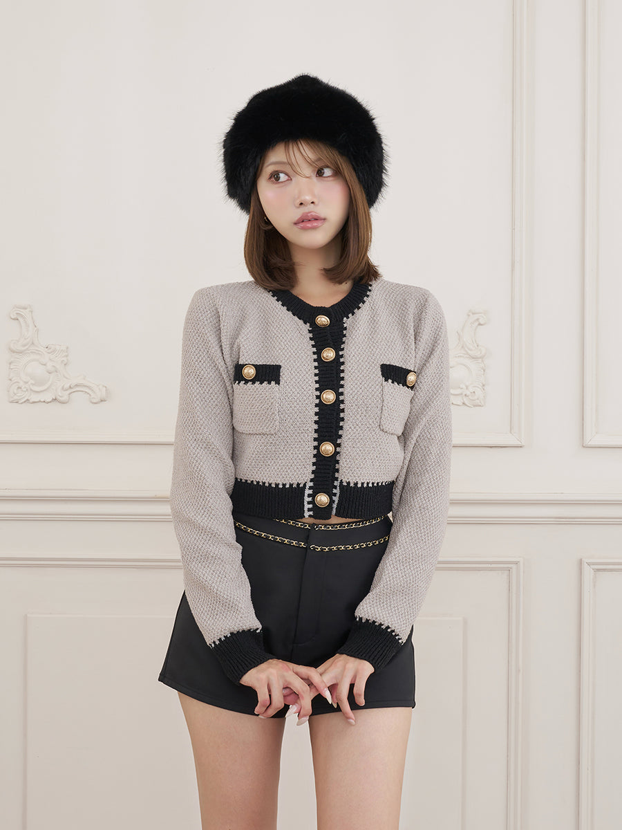 モデル：163cm（着用サイズ：FREE　着用カラー：GRY）