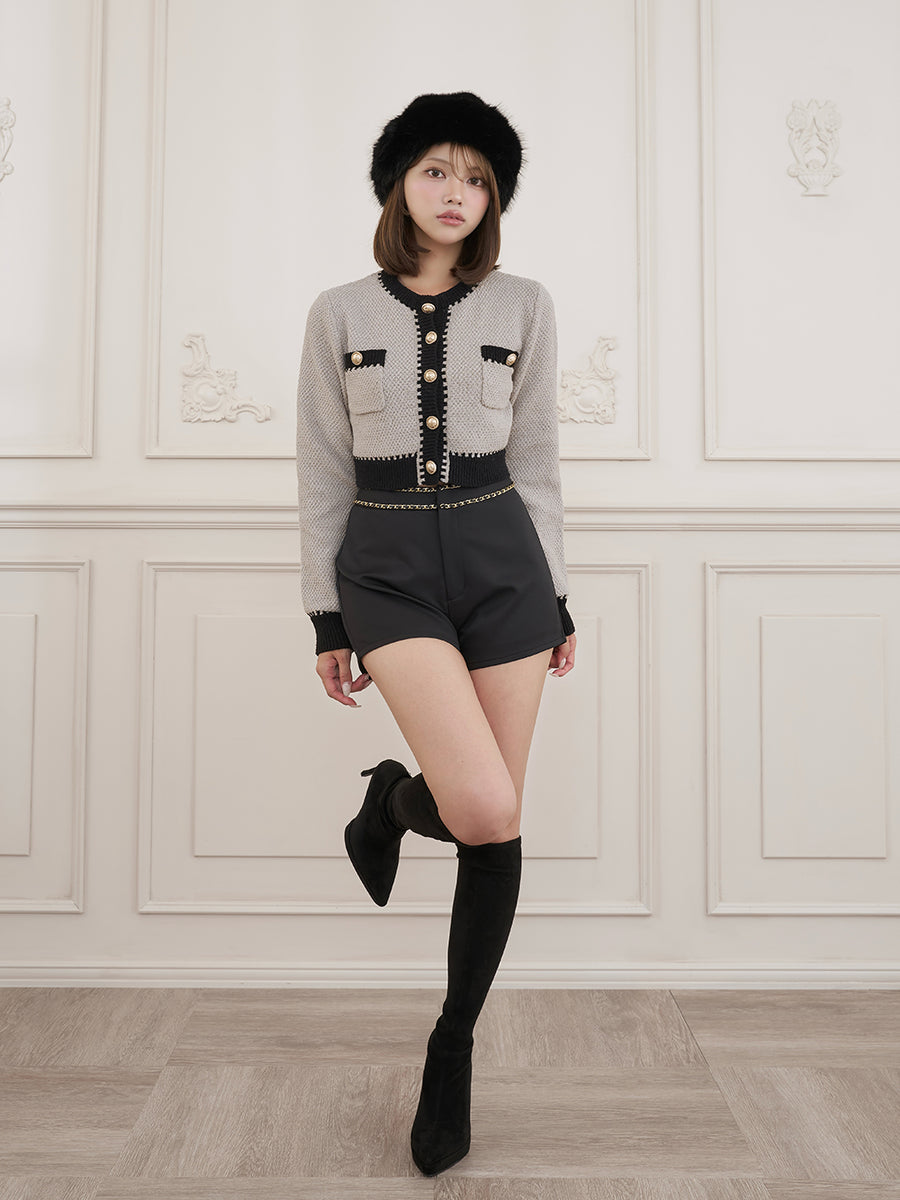 モデル：163cm（着用サイズ：FREE　着用カラー：GRY）