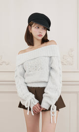 モデル：163cm（着用サイズ：FREE　着用カラー：WHT）