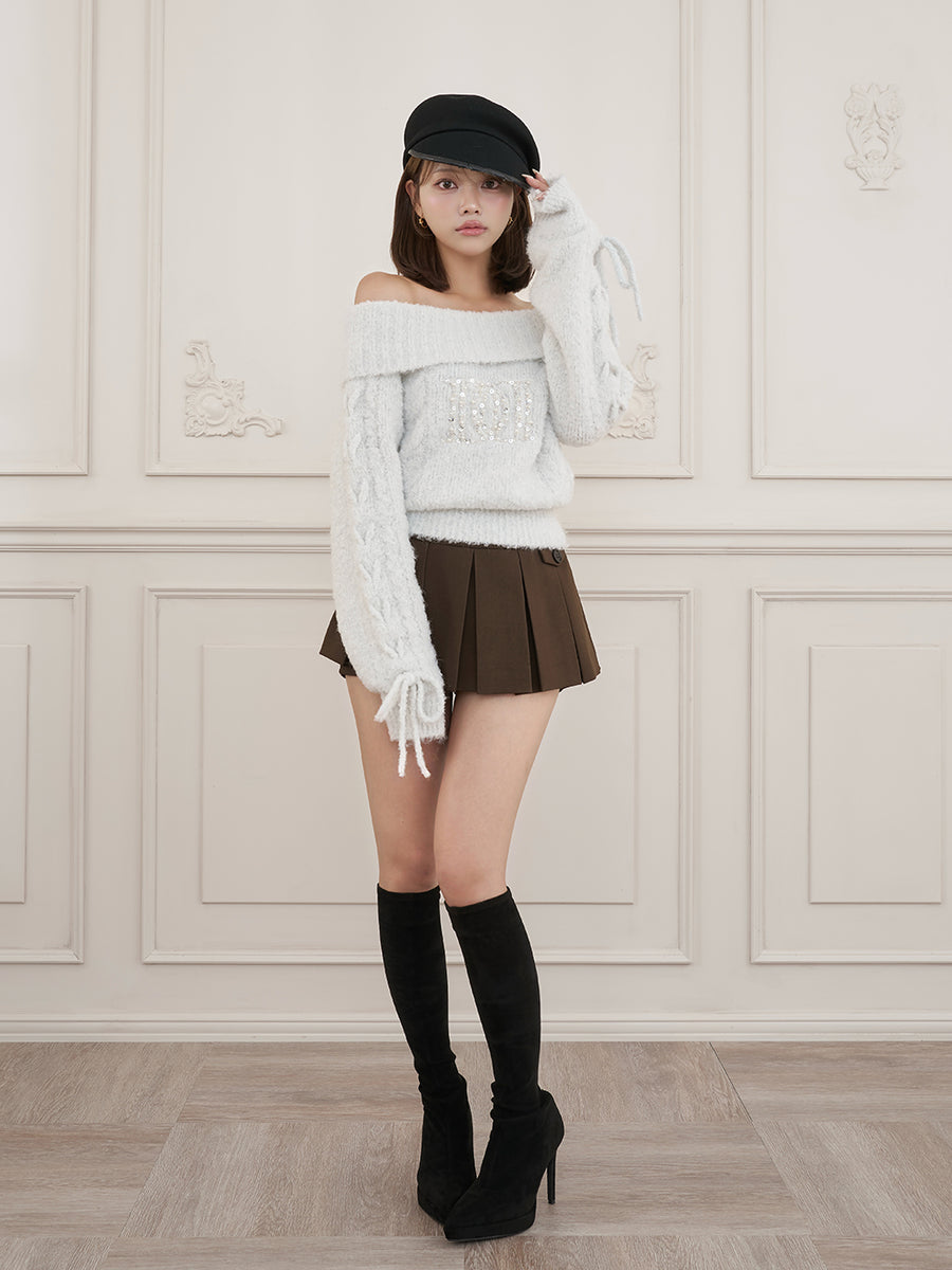モデル：163cm（着用サイズ：FREE　着用カラー：WHT）