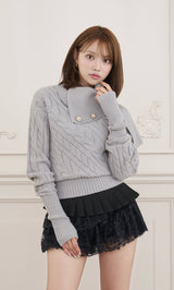 モデル：163cm（着用サイズ：FREE　着用カラー：GRY）