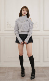 モデル：163cm（着用サイズ：S　着用カラー：BLK）