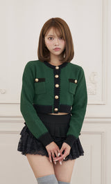 モデル：163cm（着用サイズ：FREE　着用カラー：GRN）