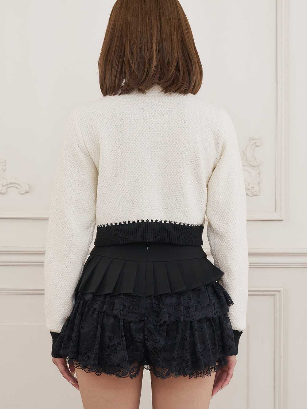 モデル：163cm（着用サイズ：FREE　着用カラー：WHT）