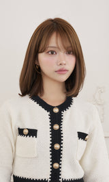 モデル：163cm（着用サイズ：FREE　着用カラー：WHT）