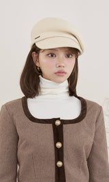 モデル：163cm（着用サイズ：S　着用カラー：BRN）