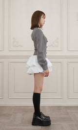 モデル：163cm（着用サイズ：FREE　着用カラー：GRY）
