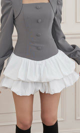 モデル：163cm（着用サイズ：FREE　着用カラー：GRY）