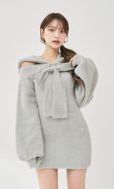 モデル：163cm（着用サイズ：FREE　着用カラー：GRY）