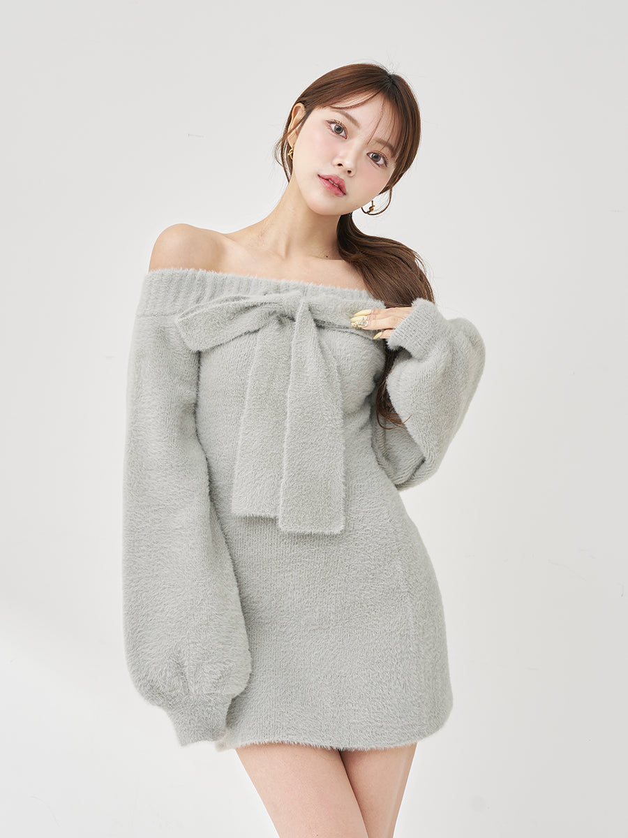 モデル：163cm（着用サイズ：FREE　着用カラー：GRY）