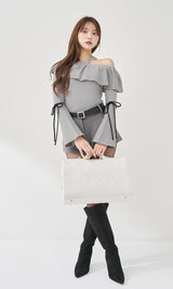 サイズ：FREE　カラー：WHT