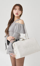 サイズ：FREE　カラー：WHT