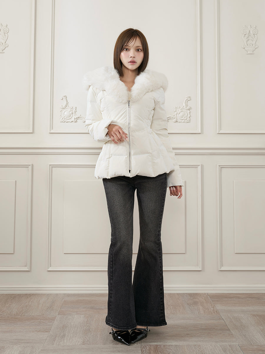 モデル：163cm（着用サイズ：S　着用カラー：WHT）