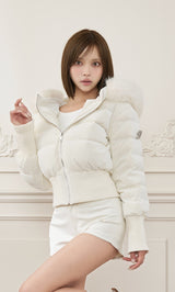モデル：163cm（着用サイズ：S　着用カラー：WHT）