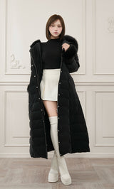 モデル：163cm（着用サイズ：S　着用カラー：BLK）