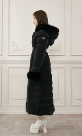 モデル：163cm（着用サイズ：S　着用カラー：BLK）