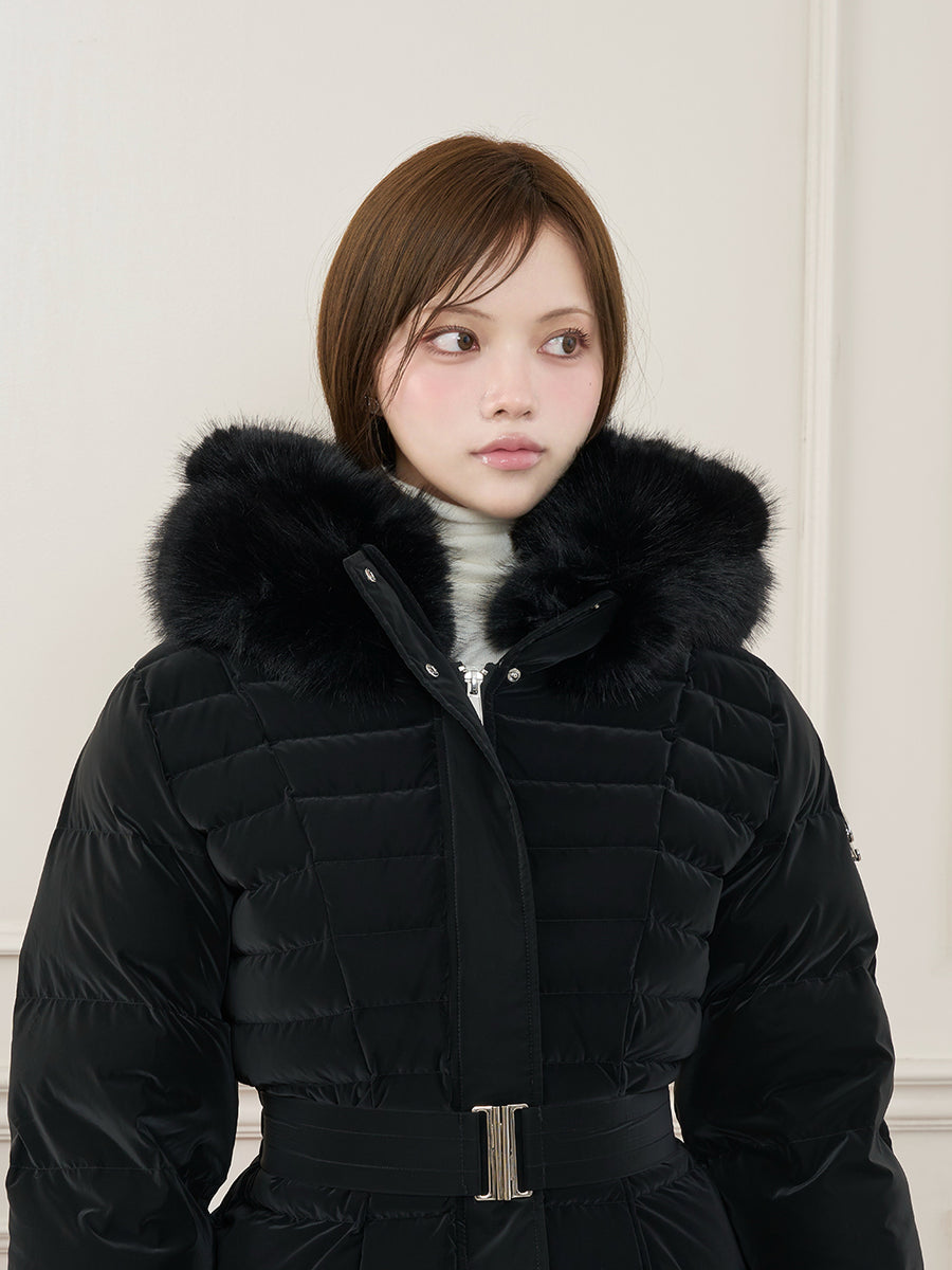 モデル：163cm（着用サイズ：S　着用カラー：BLK）