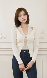 モデル：163cm（着用サイズ：FREE　着用カラー：WHT）