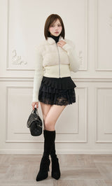 モデル：163cm（着用サイズ：FREE　着用カラー：WHT）