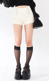 モデル：163cm（着用サイズ：S　着用カラー：IVO）