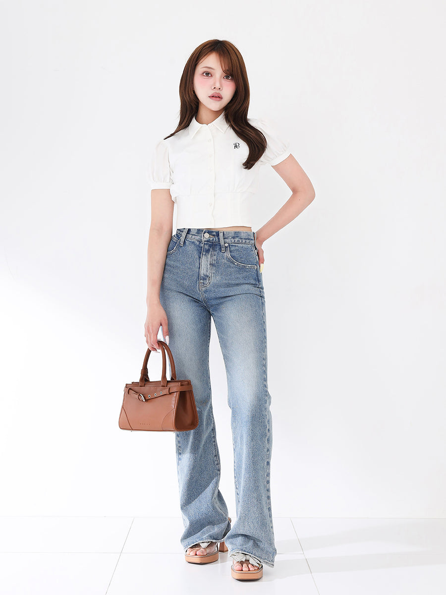 モデル：163cm（着用サイズ：FREE　着用カラー：WHT）