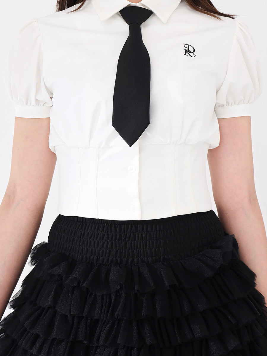 モデル：163cm（着用サイズ：FREE　着用カラー：WHT）