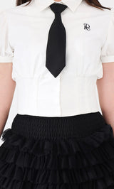 モデル：163cm（着用サイズ：FREE　着用カラー：WHT）