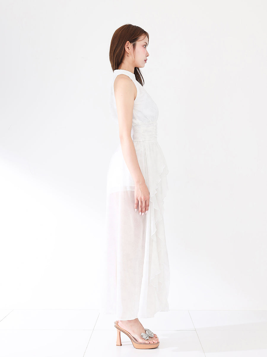 モデル：163cm（着用サイズ：FREE　着用カラー：WHT）