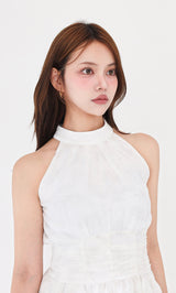 モデル：163cm（着用サイズ：FREE　着用カラー：WHT）