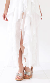 モデル：163cm（着用サイズ：FREE　着用カラー：WHT）