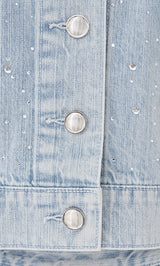 モデル：163cm（着用サイズ：M　着用カラー：I-BLU）