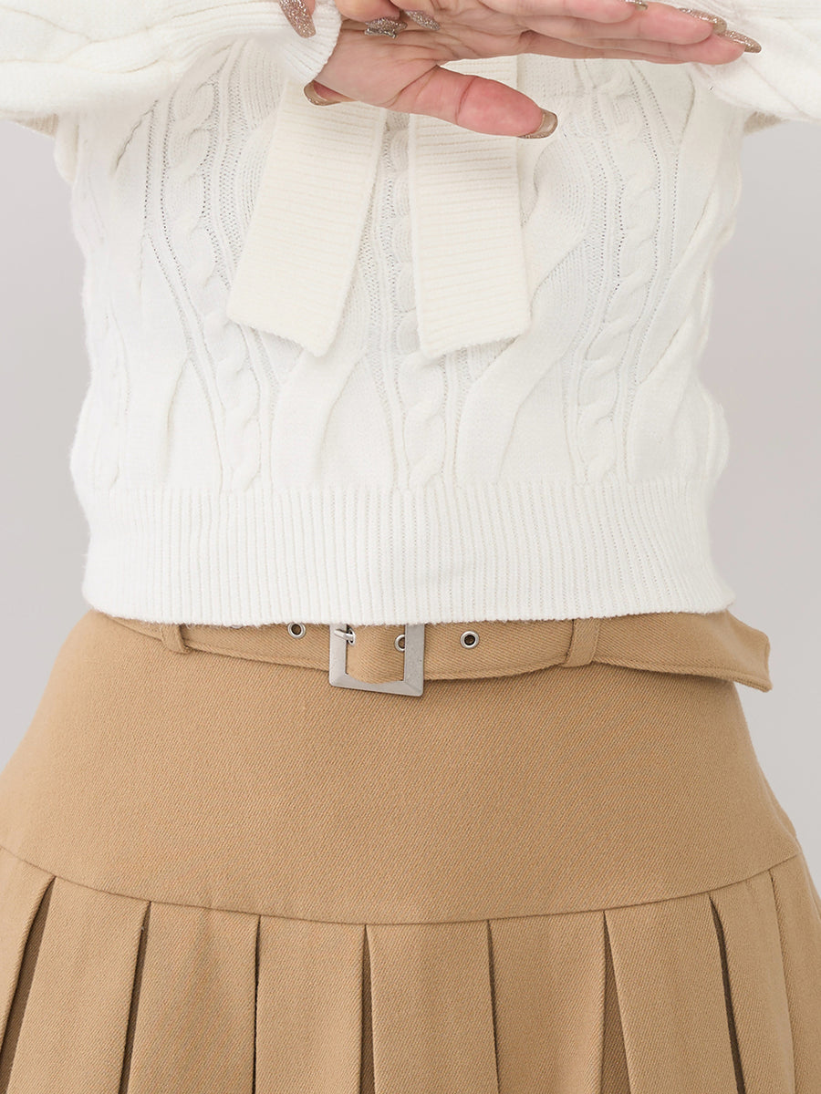 モデル：163cm（着用サイズ：FREE　着用カラー：WHT）