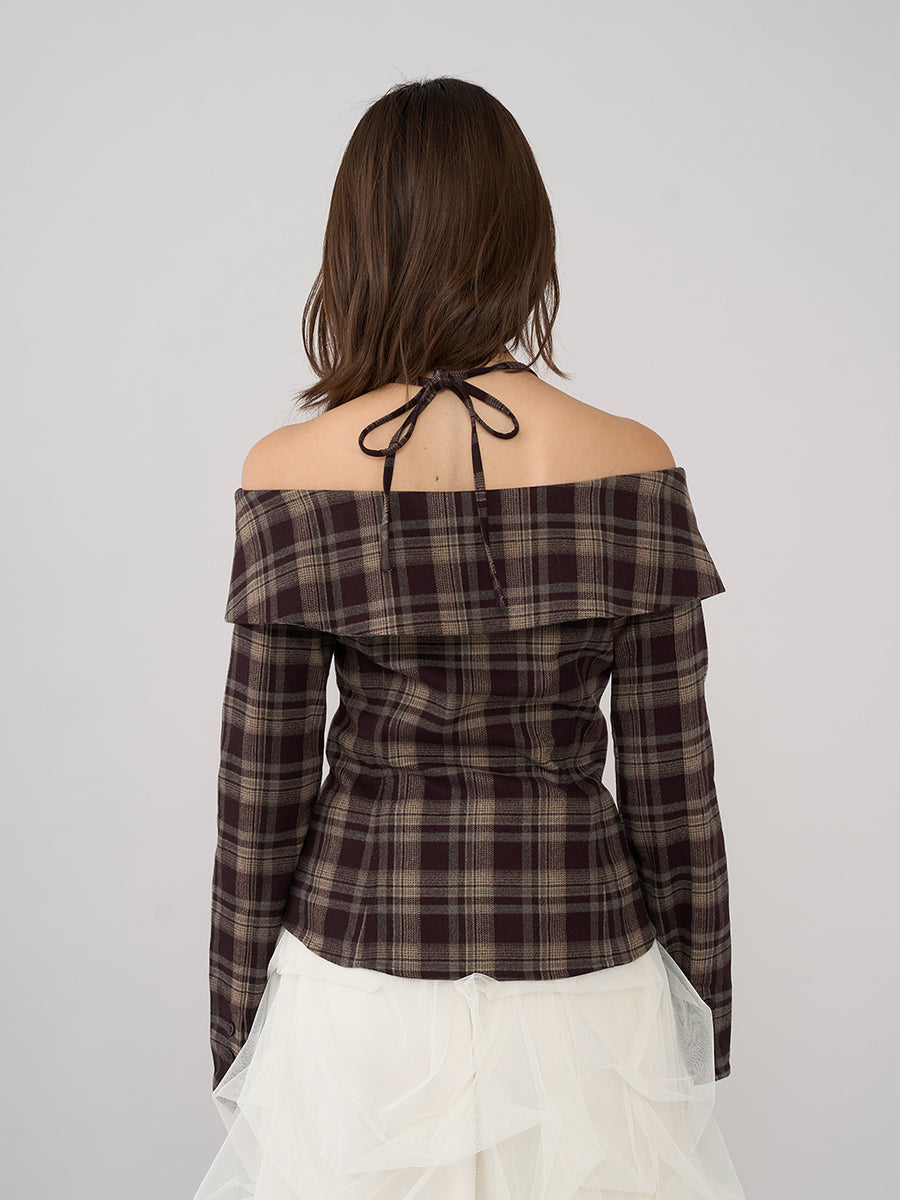 モデル：163cm（着用サイズ：FREE　着用カラー：BRN）