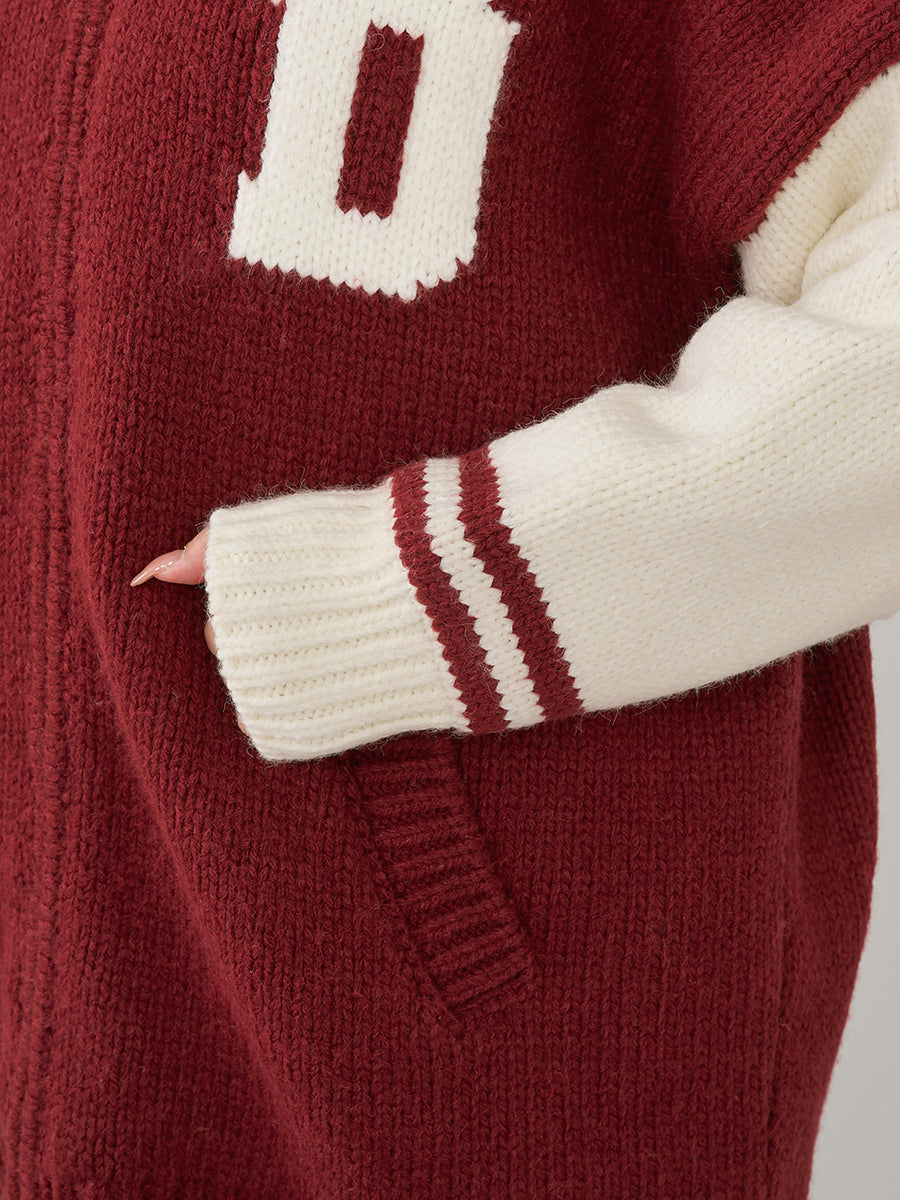 モデル：163cm（着用サイズ：FREE　着用カラー：BRD）