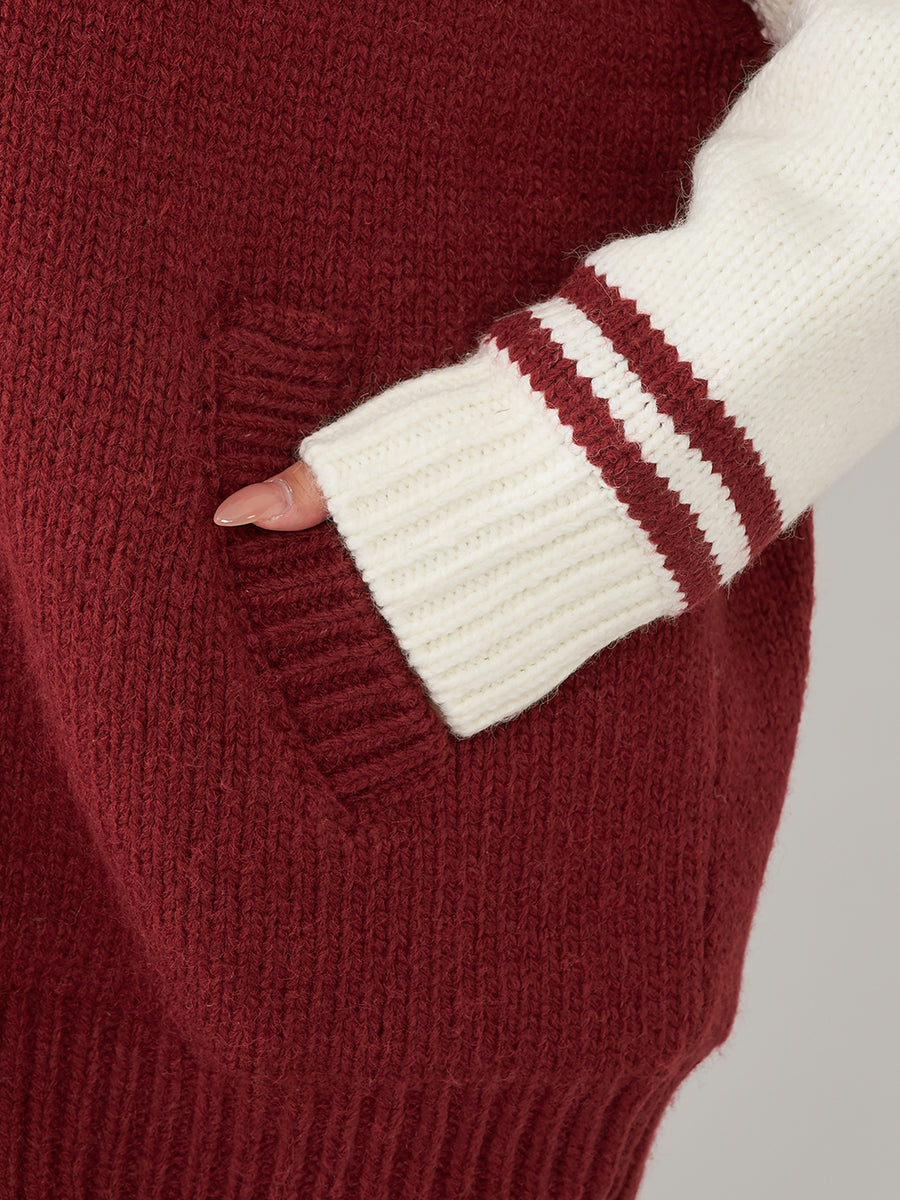 モデル：163cm（着用サイズ：FREE　着用カラー：BRD）