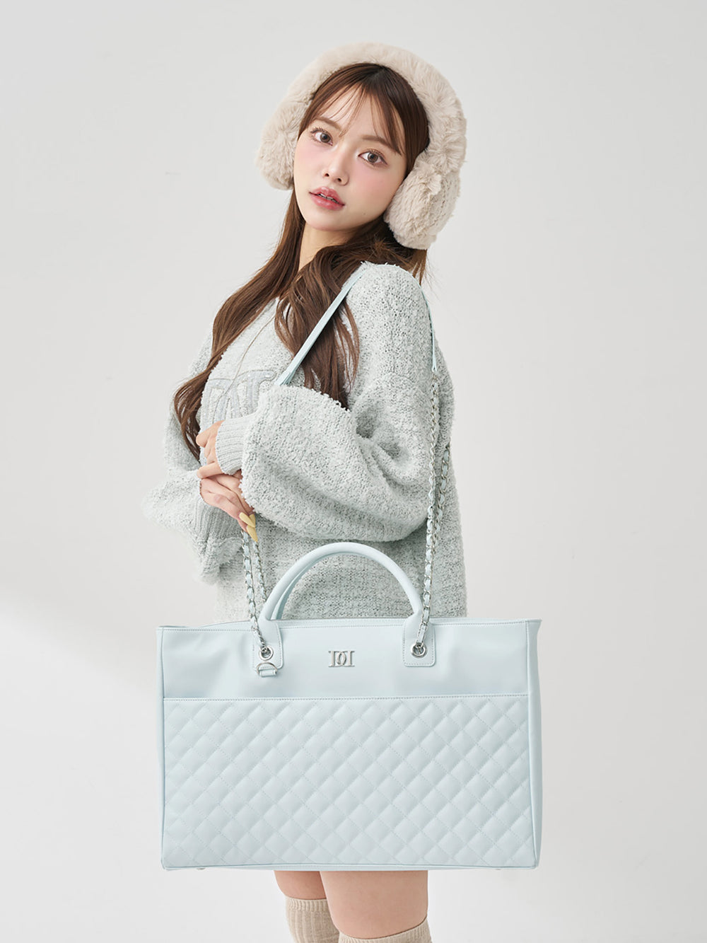 サイズ：FREE　カラー：SAX