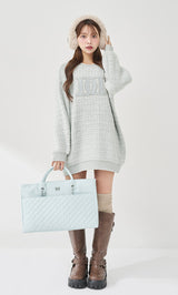 サイズ：FREE　カラー：SAX