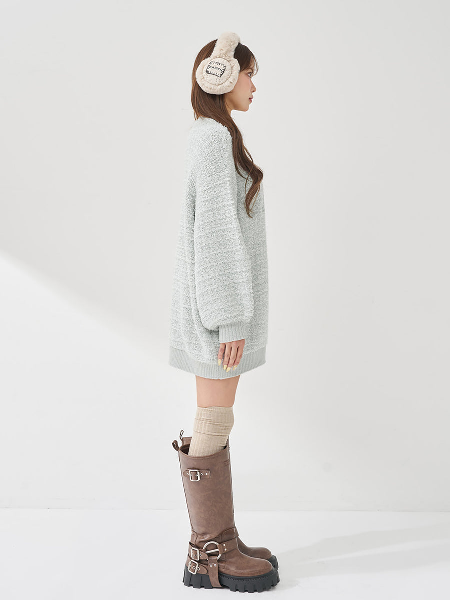 モデル：163cm（着用サイズ：FREE　着用カラー：SAX）