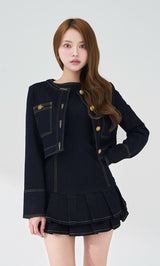 モデル：163cm（着用サイズ：FREE　着用カラー：IND）