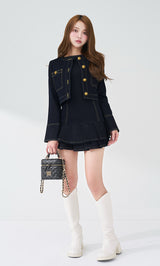 モデル：163cm（着用サイズ：FREE　着用カラー：IND）