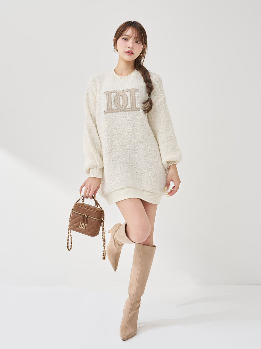 モデル：163cm（着用サイズ：FREE　着用カラー：WHT）