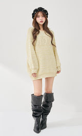 モデル：163cm（着用サイズ：FREE　着用カラー：YEL）