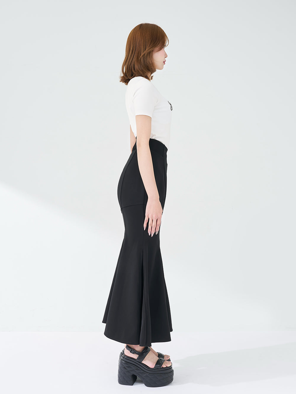 美シルエットマーメイドスカート