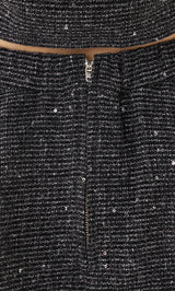 モデル：163cm（着用サイズ：FREE　着用カラー：BLK）